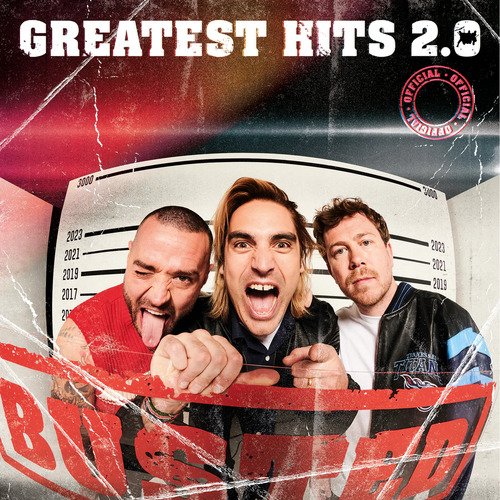 Busted - Greatest Hits 2.0 vinyl cover