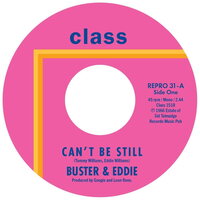 Buster & Eddie - Can't Be Still / There I Was vinyl cover
