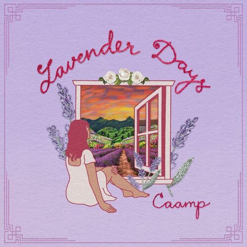 Caamp - Lavender Days (Pink And Purple Galaxy Swirl)