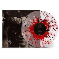 Cabal - Magno Interitus (Crystal Clear & Red With Black Splatter) vinyl cover