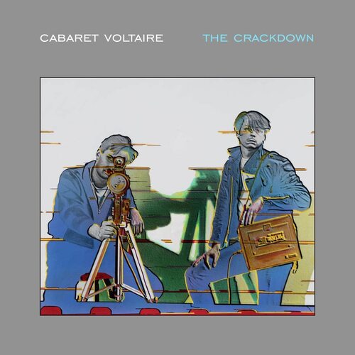 Cabaret Voltaire - The Crackdown Grey vinyl cover