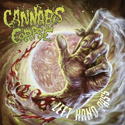 Cannabis Corpse - Left Hand Pass vinyl cover