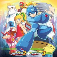 Capcom Sound Team - Mega Man 2&3 Original Soundtrack vinyl cover