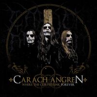 Carach Angren - Where The Corpses Sink Forever Ltd. Gold + Black Mixed vinyl cover