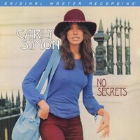 Carly Simon - No Secrets vinyl cover