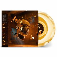 Caskets - Reflections (Corona Orange & White) vinyl cover