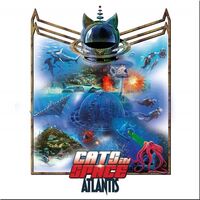 Cats In Space - Atlantis vinyl cover