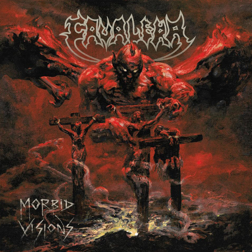 Cavalera - Morbid Visions (Red Marble) vinyl cover