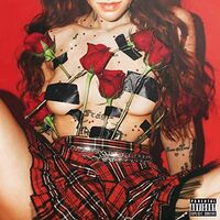 Cazzu - Una Ni¤A In£Til - Ep Red Explicit Lyrics vinyl cover