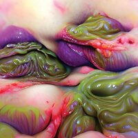 Cecyl Ruehlen - Oozetones/Fleshscapes vinyl cover