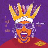 Celia Cruz - A Night Of Salsa vinyl cover