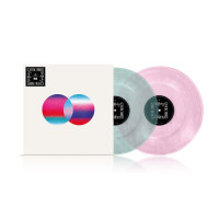 Cesare Cremonini - Alaska Baby (Aurora Borealis Version; Transparent Light Blue & Pink) vinyl cover