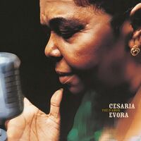 Cesaria Evora - Voz D'amor (Gold & Black Marble) vinyl cover