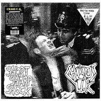 Chaos Uk - Short Sharp Shock vinyl cover