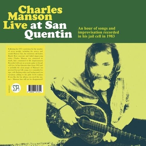 Charles Manson - Live At San Quentin vinyl cover