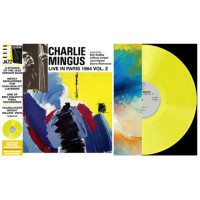Charlie Mingus - Live in Paris, 1964 Vol. 2 (Translucent Bright Yellow) vinyl cover