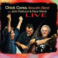 Chick Corea Akoustic Band - Live vinyl cover