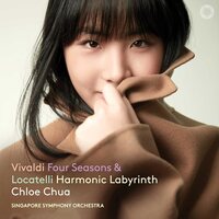 Chloe Chua - Vivaldi: Four Seasons / Locatelli: Harmonic Labyr vinyl cover