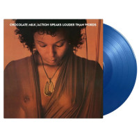 Chocolate Milk - Action Speaks Louder Than Words (Blue) vinyl cover