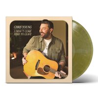 Chris Young - I DIDN'T COME HERE TO LEAVE vinyl cover