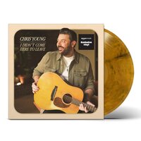 Chris Young - I DIDN'T COME HERE TO LEAVE vinyl cover