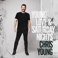 Chris Young - Young Love & Saturday Nights vinyl cover