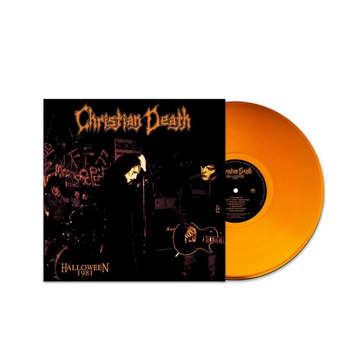 Christian Death - Halloween 1981 (Orange) vinyl cover