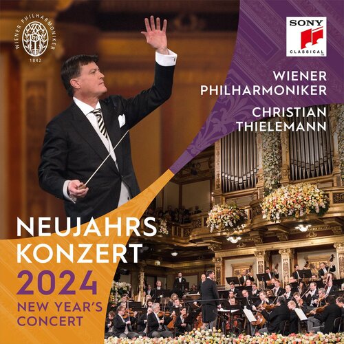 Christian Thielemann & Wiener Philharmoniker - New Year's Concert 2024 vinyl cover