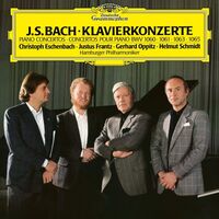 Christoph Eschenbach - Bach: Concertos For 2, 3 & 4 Pianos vinyl cover