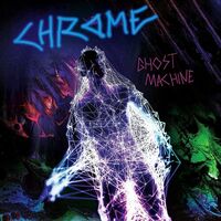 Chrome - Ghost Machine (Blue/Purple Splatter) vinyl cover