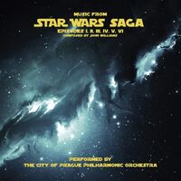 City Of Prague Philharmonic Orchestra - Music From Star Wars Saga vinyl cover