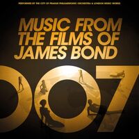 City Of Prague Philharmonic Orchestra - Music From The Films Of James Bond vinyl cover