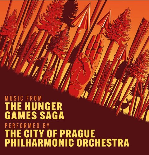 City Of Prague Philharmonic Orchestra - Music From The Hunger Games Saga Original Soundtrack vinyl cover