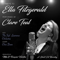 Clare Teal & The Syd Lawrence Orchestra - A Tribute To Ella Fitzgerald vinyl cover