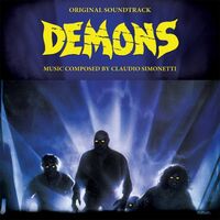 Claudio Simonetti - Demon vinyl cover