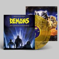 Claudio Simonetti - Demons: Original Soundtrack (Marble Yellow Plus Insert) vinyl cover