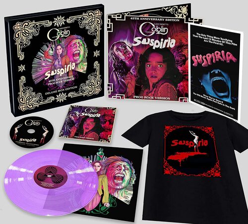 Claudio Simonetti's Goblin - Suspiria: Soundtrack (45Th Anniversary Prog Rock Version Deluxe Box) vinyl cover