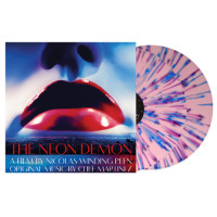 Cliff Martinez - THe Neon Demon--Original Motion Picture Soundtrack (Pinkwith Blue And Purple Splatter) vinyl cover