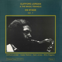 Clifford Jordan - On Stage Vol. 1 vinyl cover