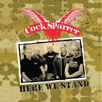 Cock Sparrer - Here We Stand vinyl cover