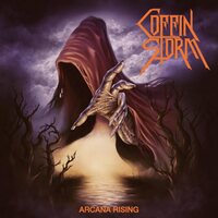 Coffin Storm - Arcana Rising vinyl cover