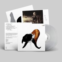 Coil - Black Antlers (White) vinyl cover