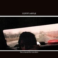 Commander Venus - The Uneventful Vacation (Red/Black Smoke) vinyl cover