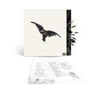 Conan Gray - Kid Krow, Decomposed (5 Year Anniversary; Black/White Splatter) vinyl cover