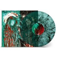 Conjurer - Unself (Petrol / Black Smoke) vinyl cover