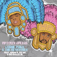 Connie & the Keystones Price & Apani B. & Fly Mc - Uptown Rulers vinyl cover