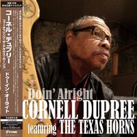 Cornell Dupree Meets The Texas Horns - Doin' Alright vinyl cover