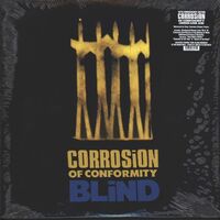 Corrosion Of Conformity - Blind (Transparent Pink/Black Marbled) vinyl cover