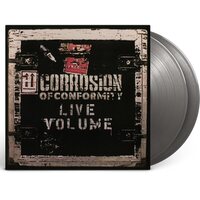 Corrosion of Conformity - Live Volume (Silver) vinyl cover