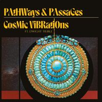 Cosmic Vibrations  &  Dwight Trible - Pathways & Passages vinyl cover